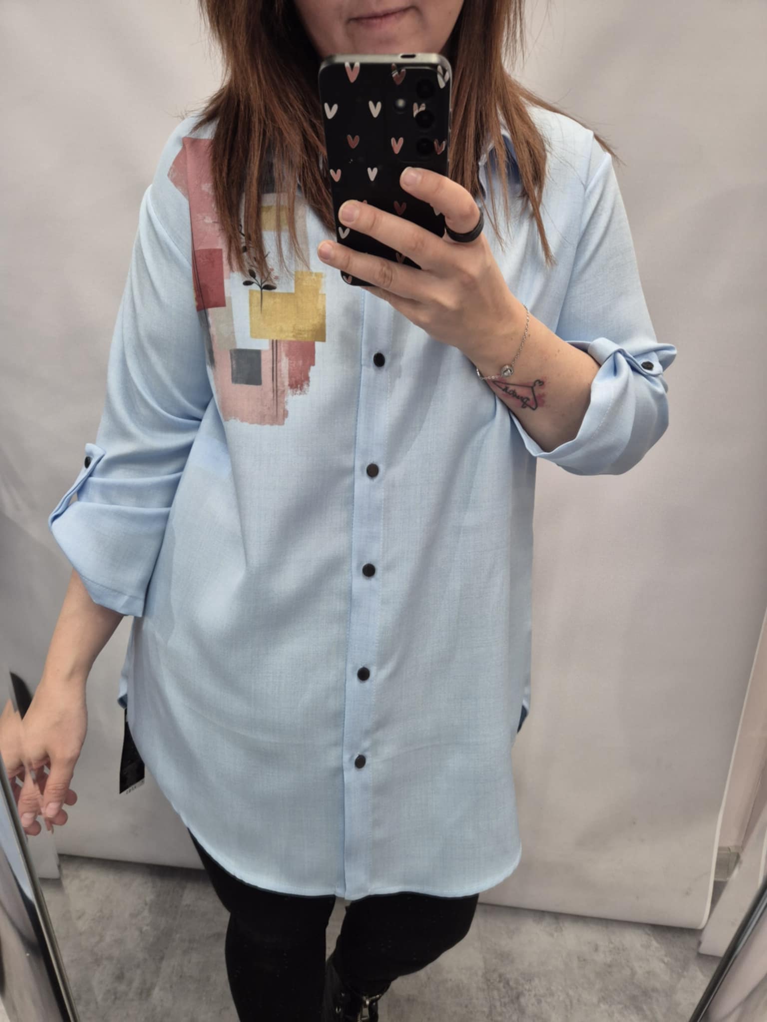 Dámská tuniková košile F2115