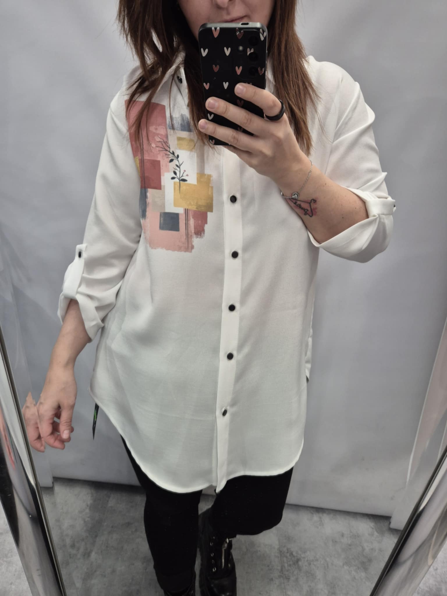 Dámská tuniková košile F2116