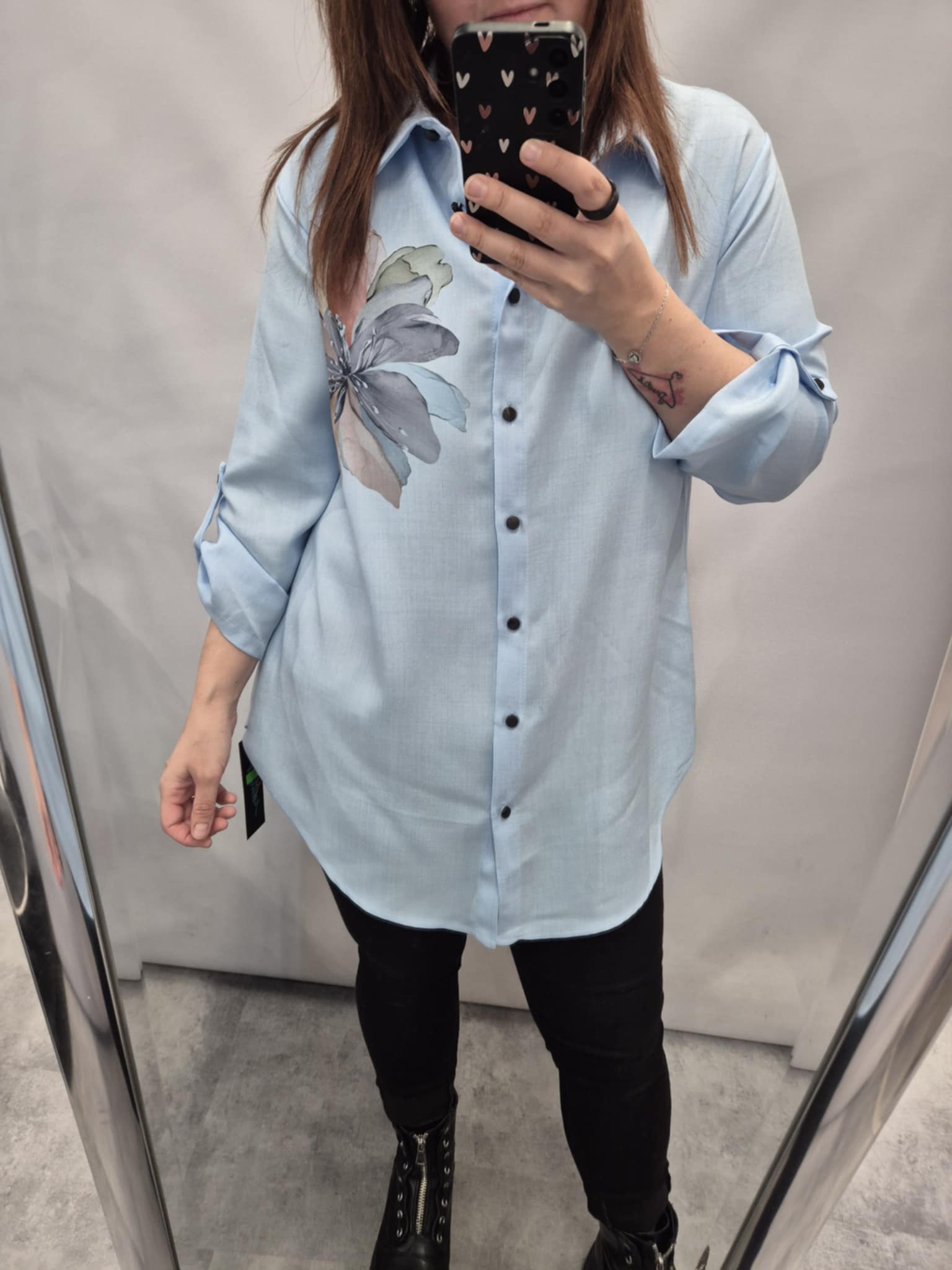 Dámská tuniková košile F2117