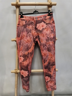 Dámské kalhoty džínsové oboustranné F343